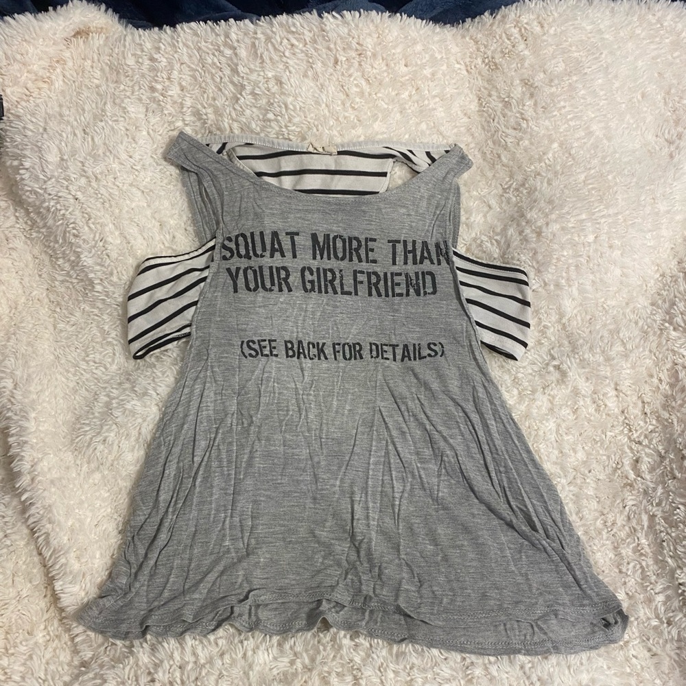 Squat more than your girlfriend tank top large